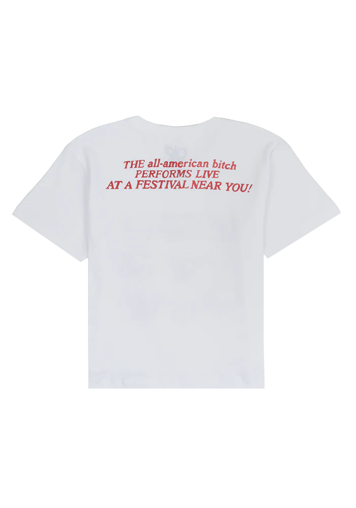 at a festival near you crop baby tee - Image 3
