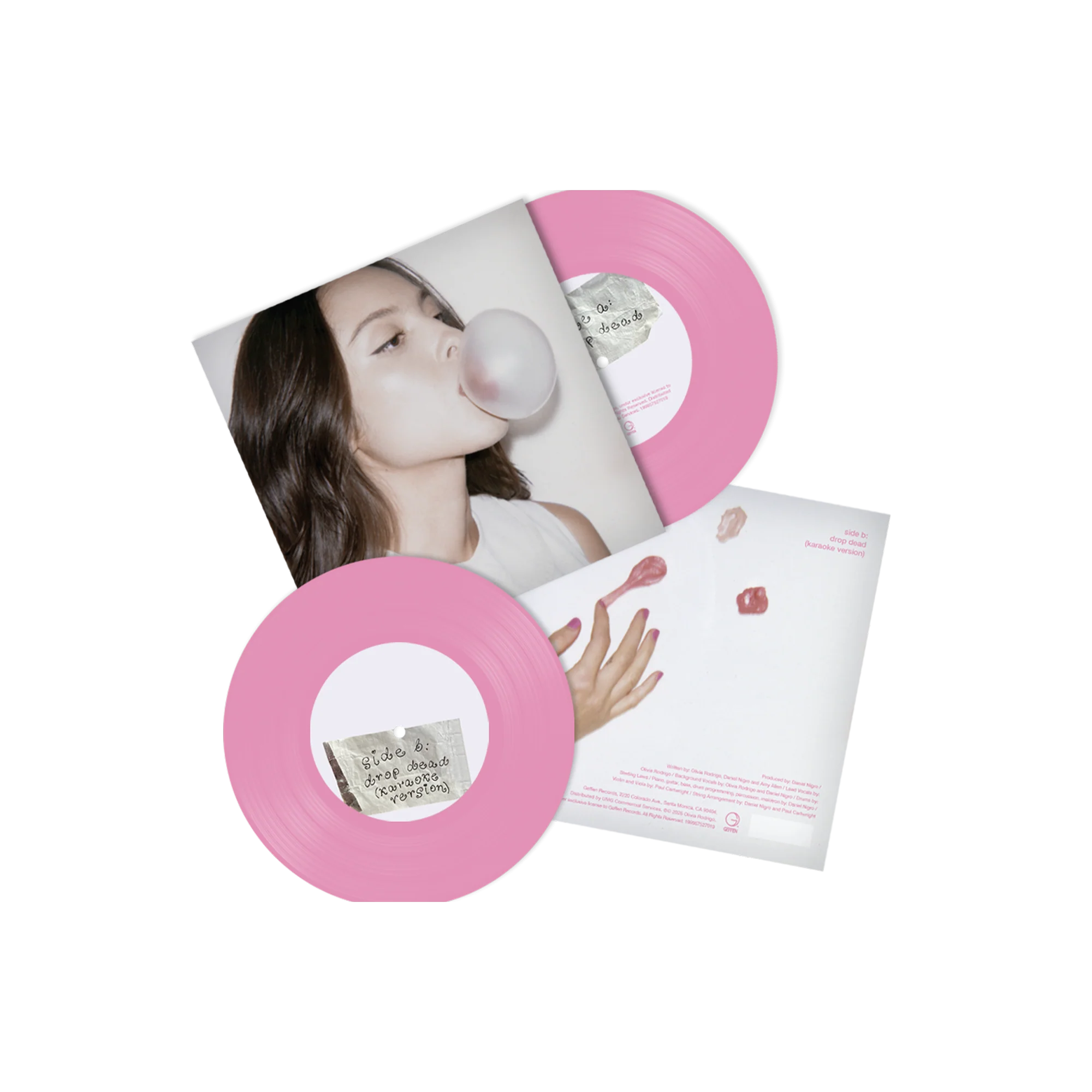 drop dead - chewing gum 7" vinyl - Image 3